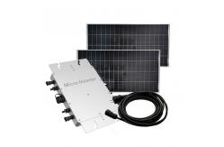 China WVC 2000 Micro Inverter Solar System With Limiter Mppt Grid Tie Inverter supplier