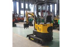 China Piling Mini Bucket Wheel Excavator 1545mm Track Length supplier