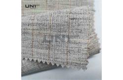 China Elastic Heavy Weight Horsehair Canvas Interlining For Uniform Jacket supplier