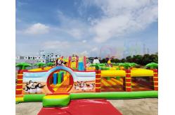 China Playground Jumper Bounce House Combo Inflatable Bouncer Amusement Park supplier