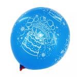 Round Shape Happy Birthday Party Latex Balloons 12inch