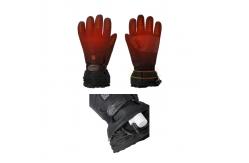 China Windproof Rechargeable Heated Gloves Polyester 2200mAh supplier