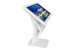 China Interactive 32inch Floor Standing Digital Signage LCD Touch Screen Display RAM 2GB supplier