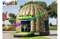 China 0.55mm PVC Tarpaulin Inflatable Army Disco Inflatable Disco Dome Fun supplier