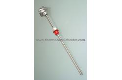 China Assembled Temperature Sensor Thermocouple RTD PT100 With Adjustable Thread supplier