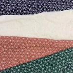 Circle Hollow Out Cotton Embroidered Fabric Geometric 52'' Width