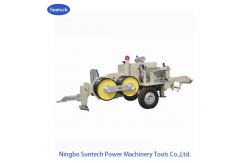 China Overhead Line 300KN Wire Puller Machiner , Hydraulic Pulling And Mounting Machine supplier