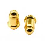 1A Gold Plating 3-10u Brass Pogo Pin Spring Loaded Height 2.5mm Pin Contact Dip for sale