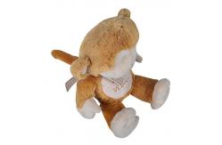 China Cute Stuffed Monkey Toy Long Plush Material PP Cotton Filler 12 Inch Height supplier
