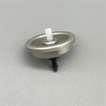 Hair Mousse Applicator Valve Inverted Aluminum Valve Efficient Dispensing All Hair Types for sale