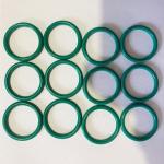 FKM Green Sealing O Rings 70 - 90 Hardness For Fuel Injection Systems for sale