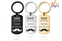China ODM Custom Engraved Keychains supplier