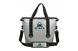 China 30 Liters Soft Leak Proof Cooler , Reusable Insulated Cooler Handbag supplier