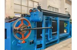 China  Sprial Coil Three Twist Stone Cage Gabion Wire Mesh Machine supplier