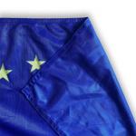 2x3 Foot European Union Flag Shinning Polyester Canvas Header and Rope Customized