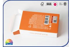 China CMYK Printed Assembled Foldable Paper Boxes Shampoo Cream Packaging supplier