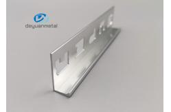 China 6063 Aluminium Channel Profiles , Trim Angle L Shape Aluminium Frame T6 supplier