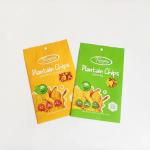 3.5 Mylar Bag Custom Printed Heat Seal Snack Banana Slices 3 Side Heat Seal Aluminum Foil Bag for sale