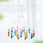 260g Disc Polypropylene Clip And Drip Laundry Hanger 34*34cm for sale