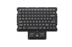 China 78 Keys EMC Rugged Silicone Keyboard With Integrated Mouse Military Level supplier
