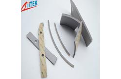 China Gray High Temperature Silicone Foam Sheets Shock-Absorbing For Automotive Industry supplier