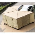 7 - 8 - person, 270 - degree quick - opening pentagonal car - side awning tent for sale