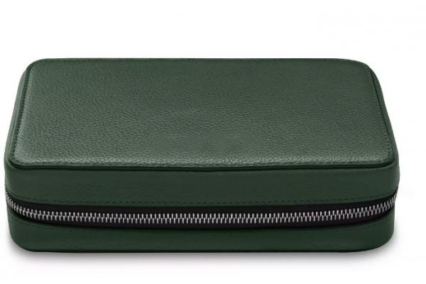 Compartments PU Leather Box Multifunction Travel Organizer Box SGS