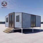 20ft Prefabricated Container Foldable House Wind Resistance Customized for sale