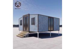 China 20ft Prefabricated Container Foldable House Wind Resistance Customized supplier