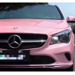 water resistant Bubble Free Pink High Gloss Car Wrap Vinyl 5 Years Durability for sale