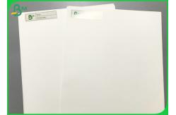 China Tear Resistant PP Coated Paper 200um White Synthetic Paper Sheet For Poster supplier