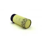 UV Varnishing Cosmetic Paper Tube Packaging Custom Transparent Window for sale