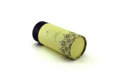 China UV Varnishing Cosmetic Paper Tube Packaging Custom Transparent Window supplier