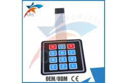 China 3 × 4 matrix keyboard Breadboard For Arduino membrane switch Extended Keyboard supplier