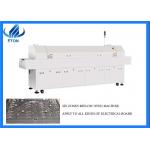 Middle Speed Six Zones SMT Reflow Oven Machine for electrical board for sale