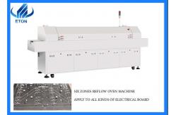 China Middle Speed Six Zones SMT Reflow Oven Machine for electrical board supplier