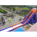 Huge Shark Inflatable Slide With PVC Material / Blow Up Water Slide