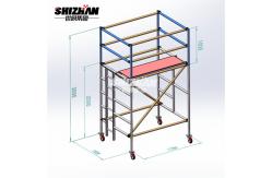 China OEM Catwalk Aluminium Mobile Scaffoldtower Cold Galvanization supplier