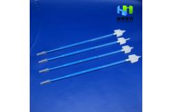 China PP LDPE Cleaning Head Plastic Handle 20cm Pap Smear Broom supplier