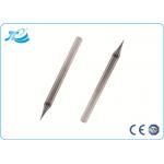 TiAlN Coating Solid Carbide Cutting Tools , 0.5 mm Micro Diameter Flat End Mill for sale