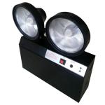 Wall Mounted Fire - retardant Steel Casing Twin Spot Emergency Lights 2 x 1 W for sale