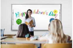 China Silver 102 Inch Large Interactive Whiteboard For Conference Room supplier