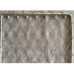 Staircase Balustrade Cable Mesh Diamond Shape Customized Panel Size for sale