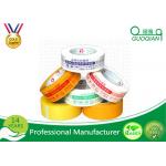 High Adhesive custom Printed Packing Tape Sensitive High Impact Resistance for sale