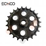 Kubota KH120 Small Chain Sprocket / Idler Sprocket 40 Chain High Strength Mini Excavator for sale