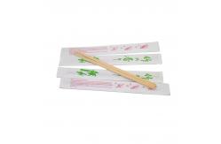 China Eco Friendly Sushi Natural Bamboo Chopsticks With Paper Package supplier