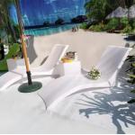OEM Rotomolding Mould Outdoor Furniture Swimming Pool Chairs Side Table For Garden for sale