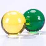 120g Resin Ball Clear Transparent Play Juggling Balls for sale