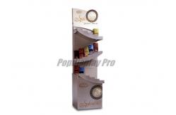 China Temporary Cardboard Pop Displays Stackable With 3 Vacumm Forming Trays supplier