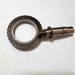 Custom Industrial Hypoid Gear Made of 20CrMo with High Reduction Ratio and ISO 5-8 Grade Teeth Accuracy for High Precision for sale